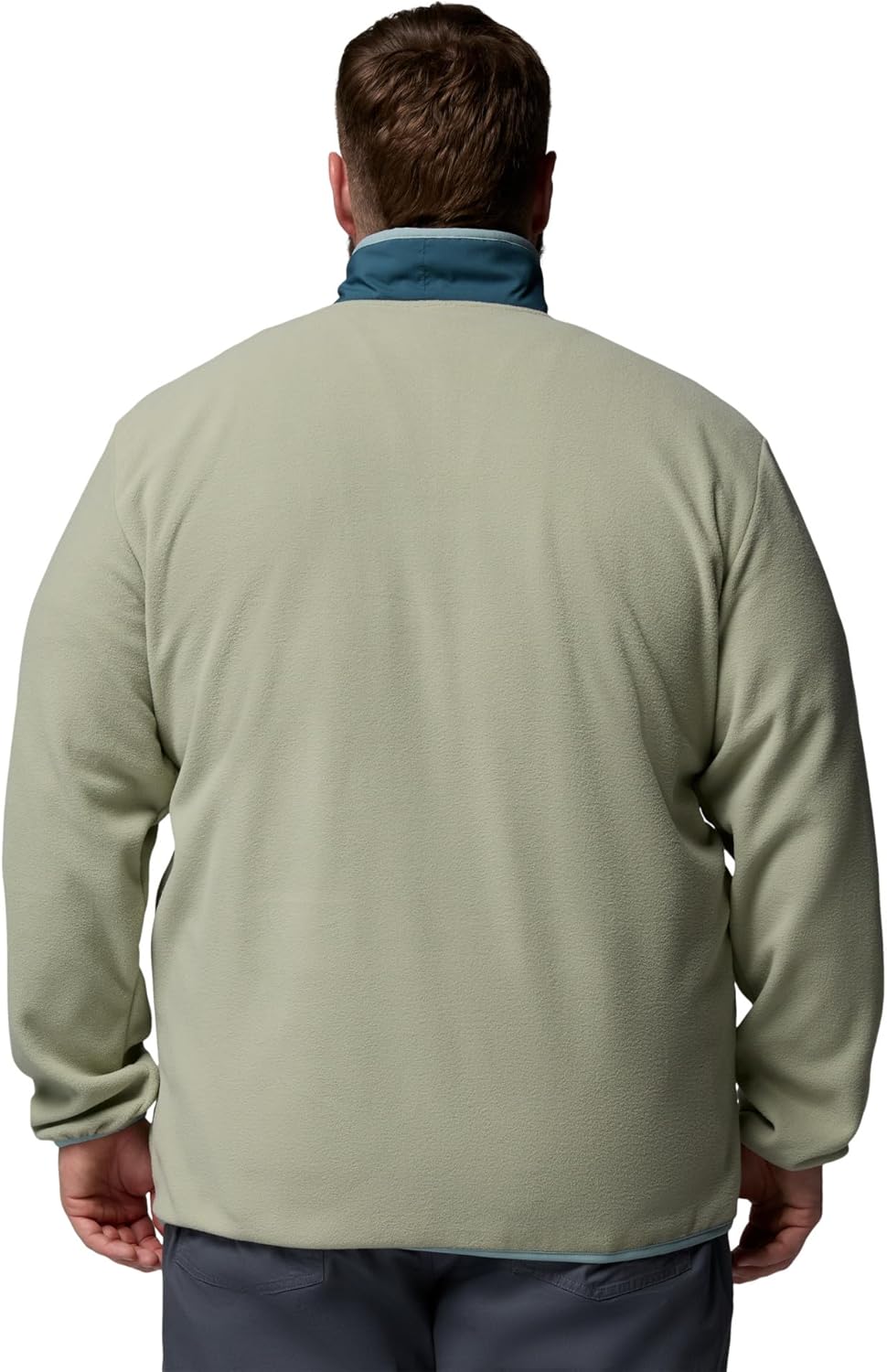 Columbia Men's Sequoia Grove Full Zip Fleece Jacket, Safari/Everblue, XX-Large - Image 6