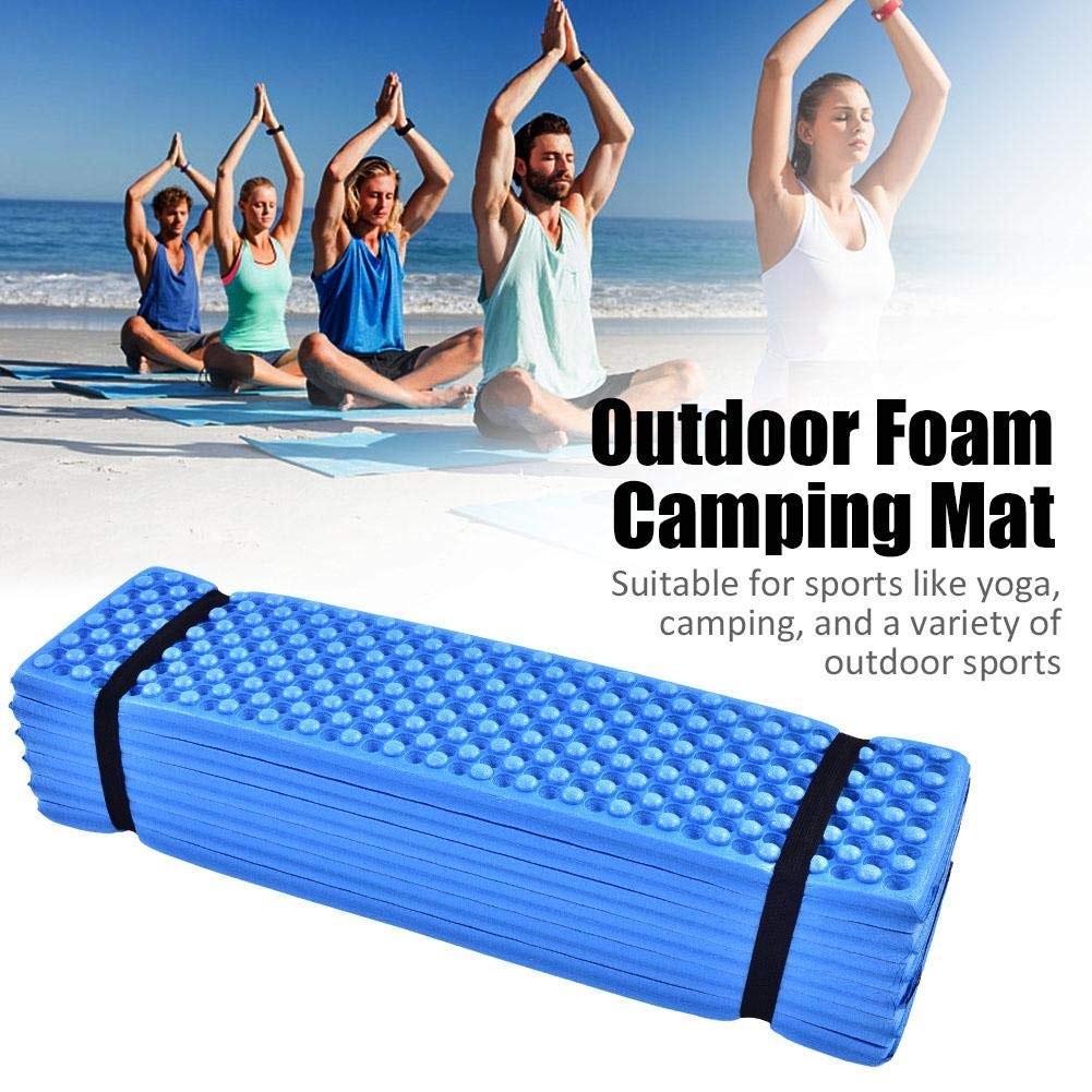 tapis de camping, léger pliable matelas randonnée en mousse for randonneurs campeurs voyageurs extérieur