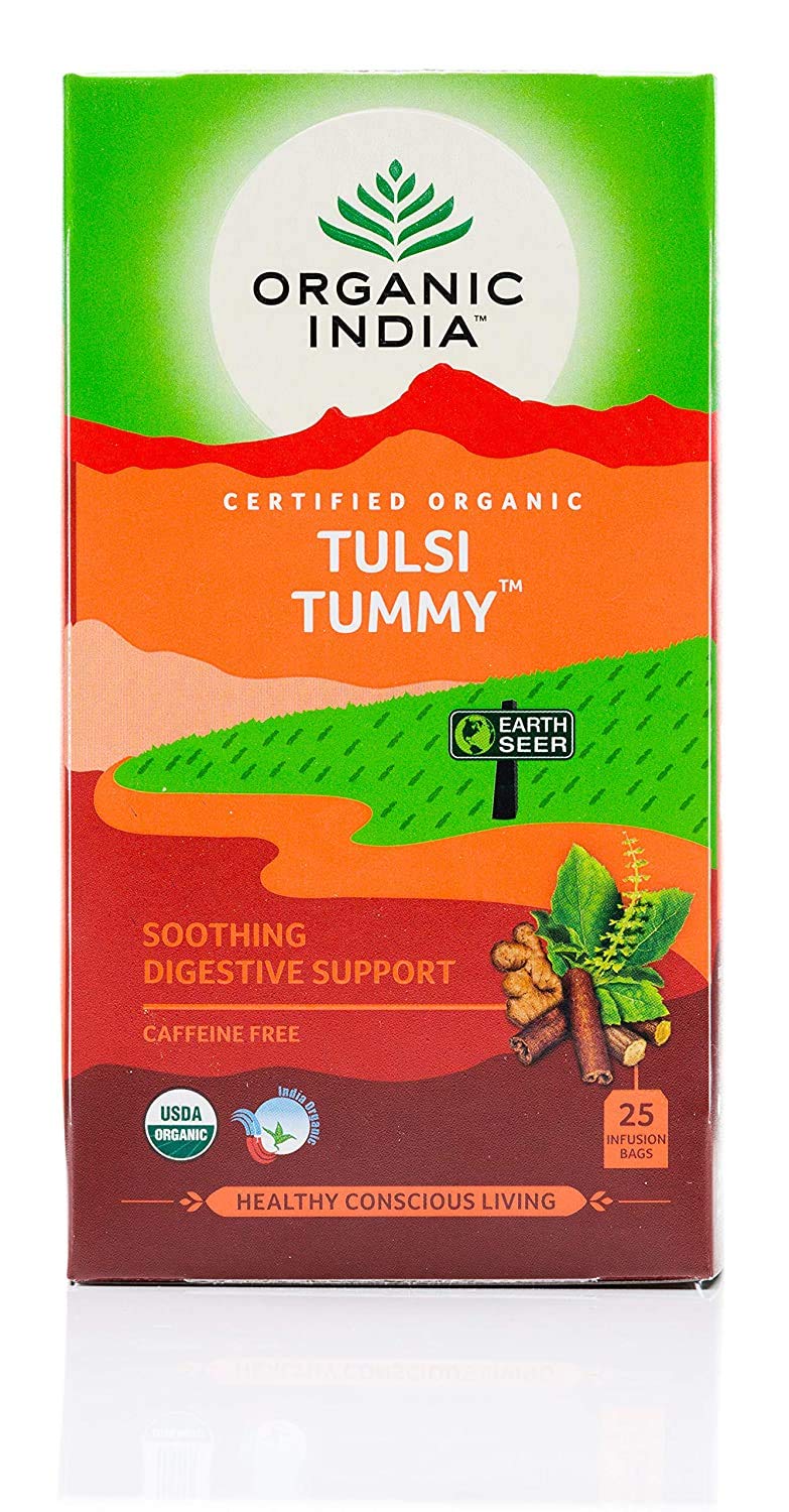 Organic India Tulsi Tummy Tea, 25 Tea Bags - (Pack of 3) (B08BTLFRYQ) Amazon Price History, Amazon Price Tracker