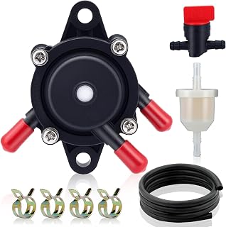 HIPA Kohler Fuel Pump 24 393 04-S 24 393 16-S Vacuum Pump for CH17-CH25 CV17-CV25 17-25HP Lawn Mowers Replaces 808492 808656