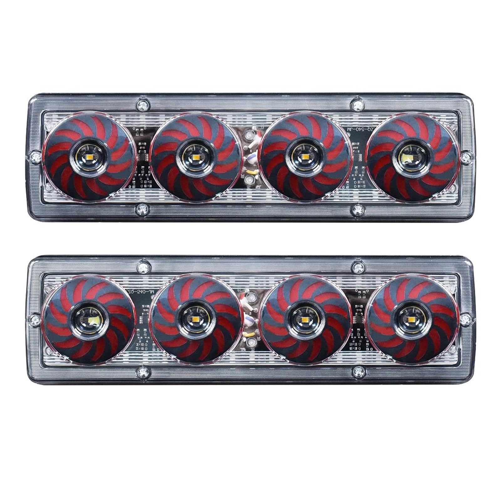 Para Tractores Camionetas Camionetas Y Vehículos Recreativos Luces Traseras De Coche Intermitentes Freno Camiones Autobuses, Piloto Trasero(Changeable)