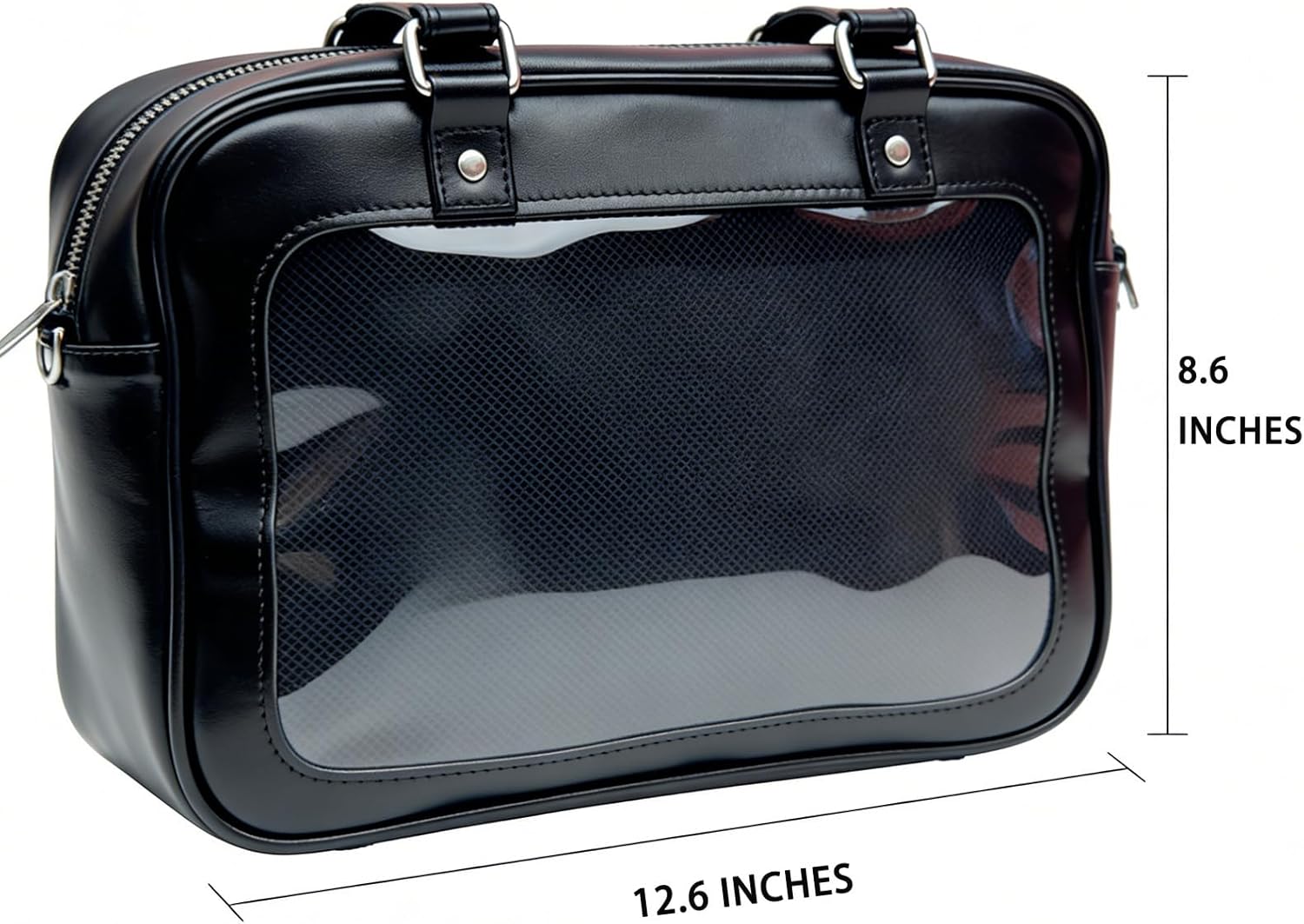 TTCAYU Ita Bag Crossbody kawaii Pin Display Bag with Insert Ita Messenger Bags Japanese Handbag Shoulder JK Purse for Girl - Image 5