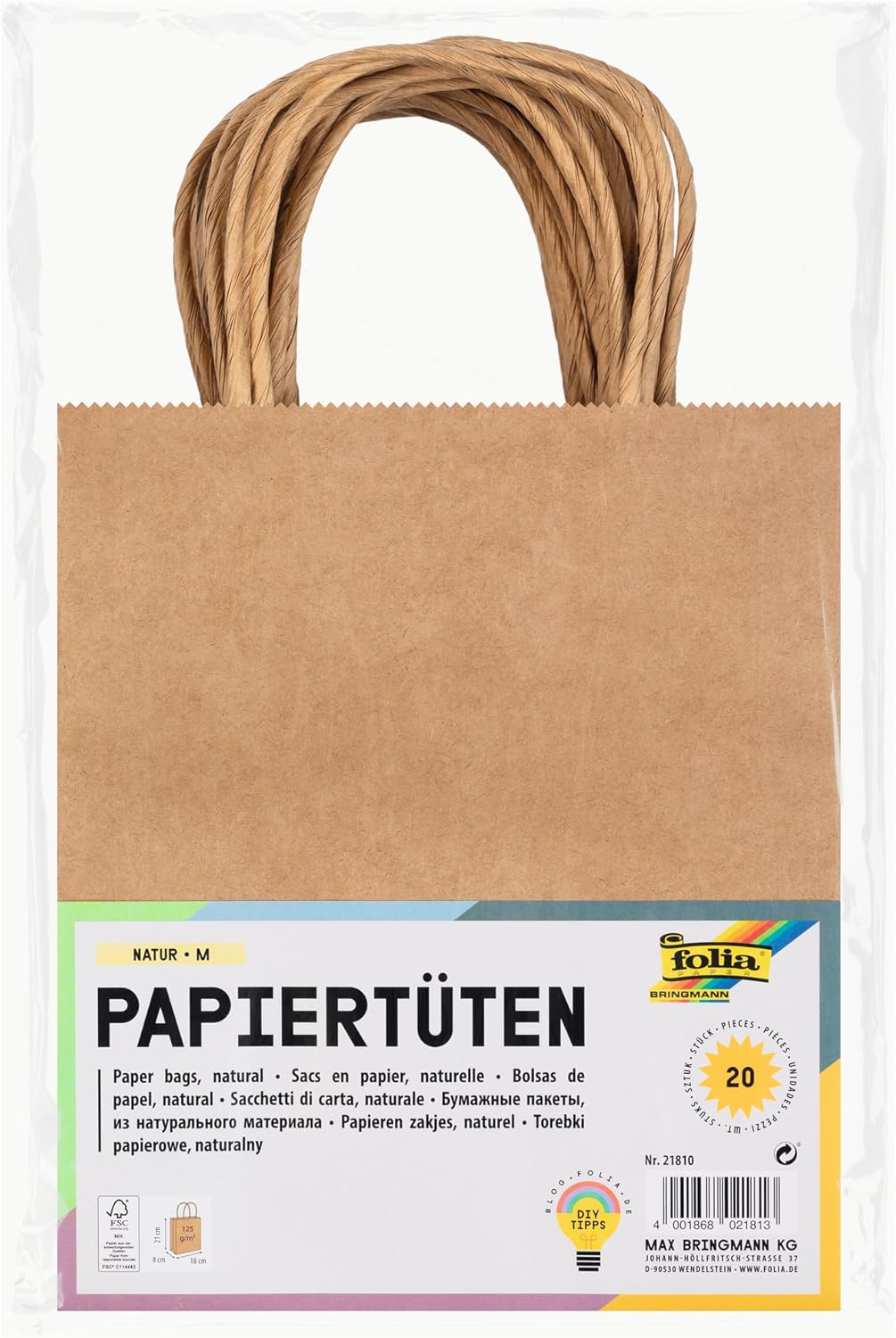 Folia Kraft Paper Bags