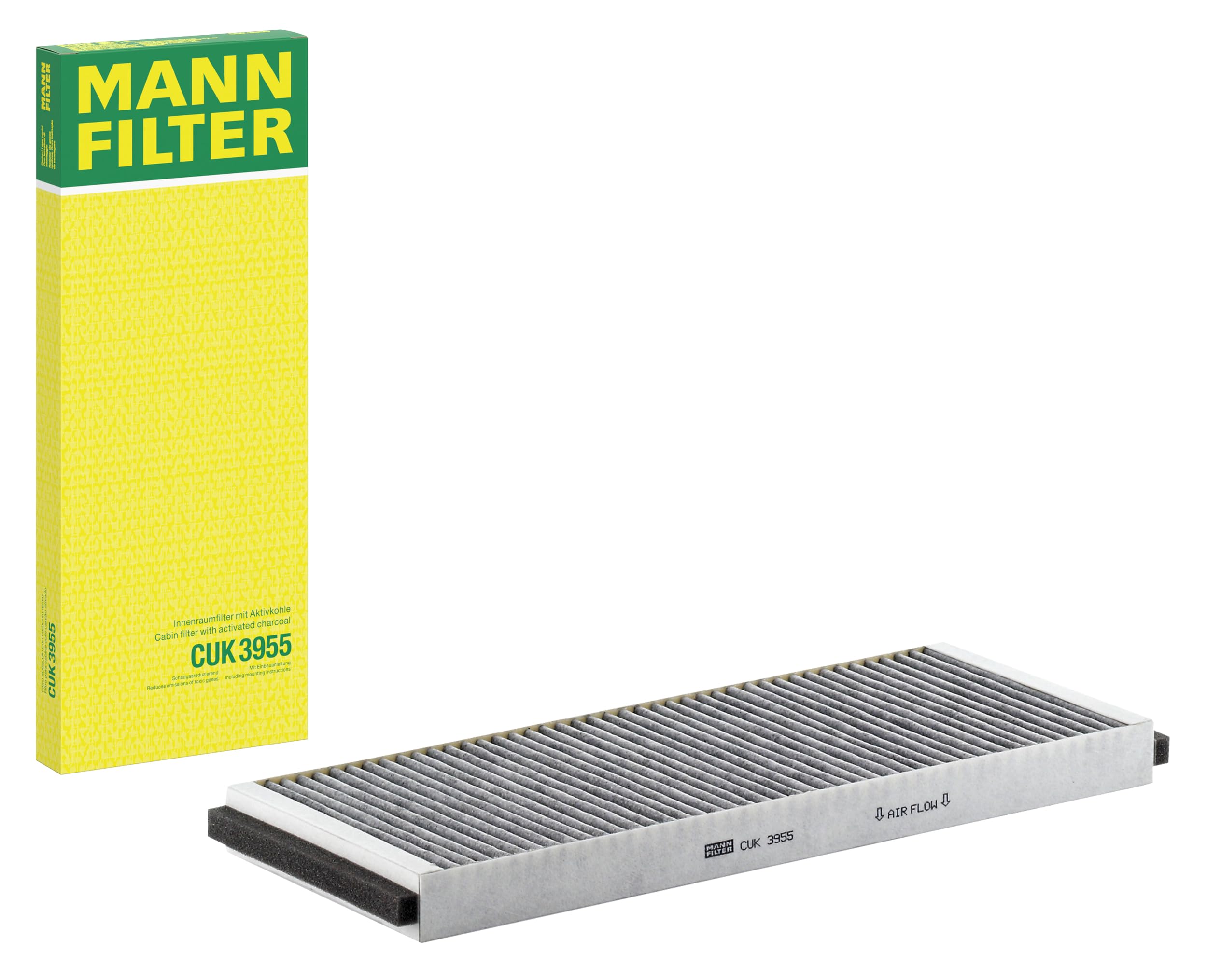 MANN-FILTER: Auswahl an Autofiltern
