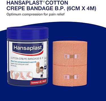 Hansaplast Cotton Crepe Bandage B.P 6cm x 4m