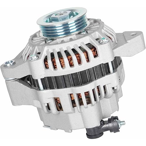 New 75AMP Alternator 1.6L for Honda Civic 1996-1997 (for Standard Equipment) & 1998 & 1999 (Not for Si Submodel) & 2000, Civic del Sol 1996 1997 Replace # AMT0091, A5TA0991, 31100-P2E-A01, 400-48125