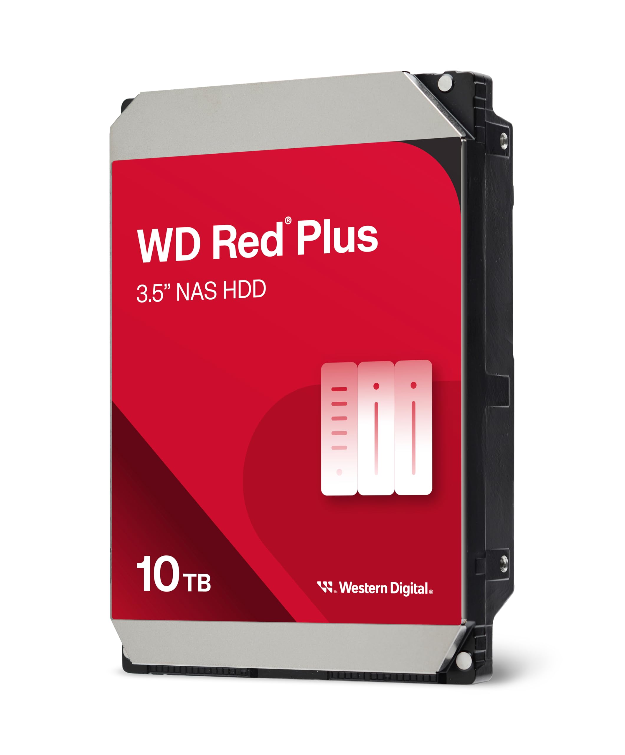 WD Red Plus 10TB NAS Hard Disk Interno 3,5