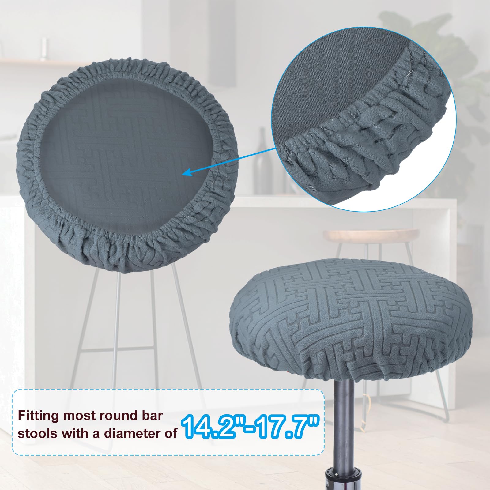 PATIKIL Stool Covers Round - Image 3