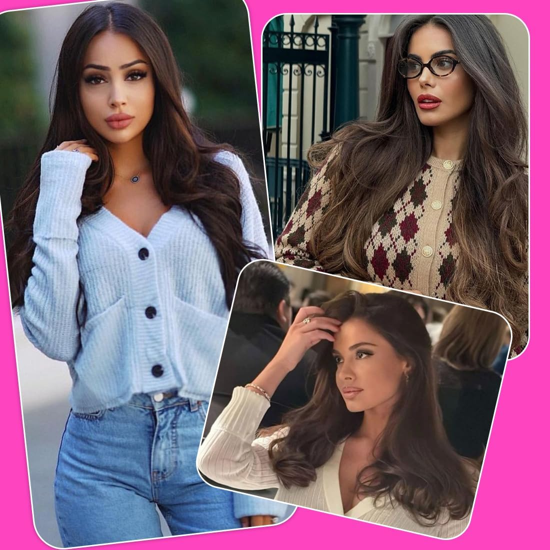 Hair Toppers for Women Real Human 360° Clip in Hair Topper No Bangs Upgrade Handmade Swiss Lace Base 12 inch Hair Pieces for Women Dark Brown