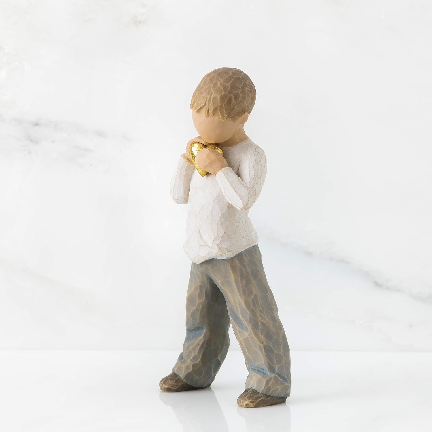 Willow Tree Heart of Gold, Sculpted Hand-Painted Figure