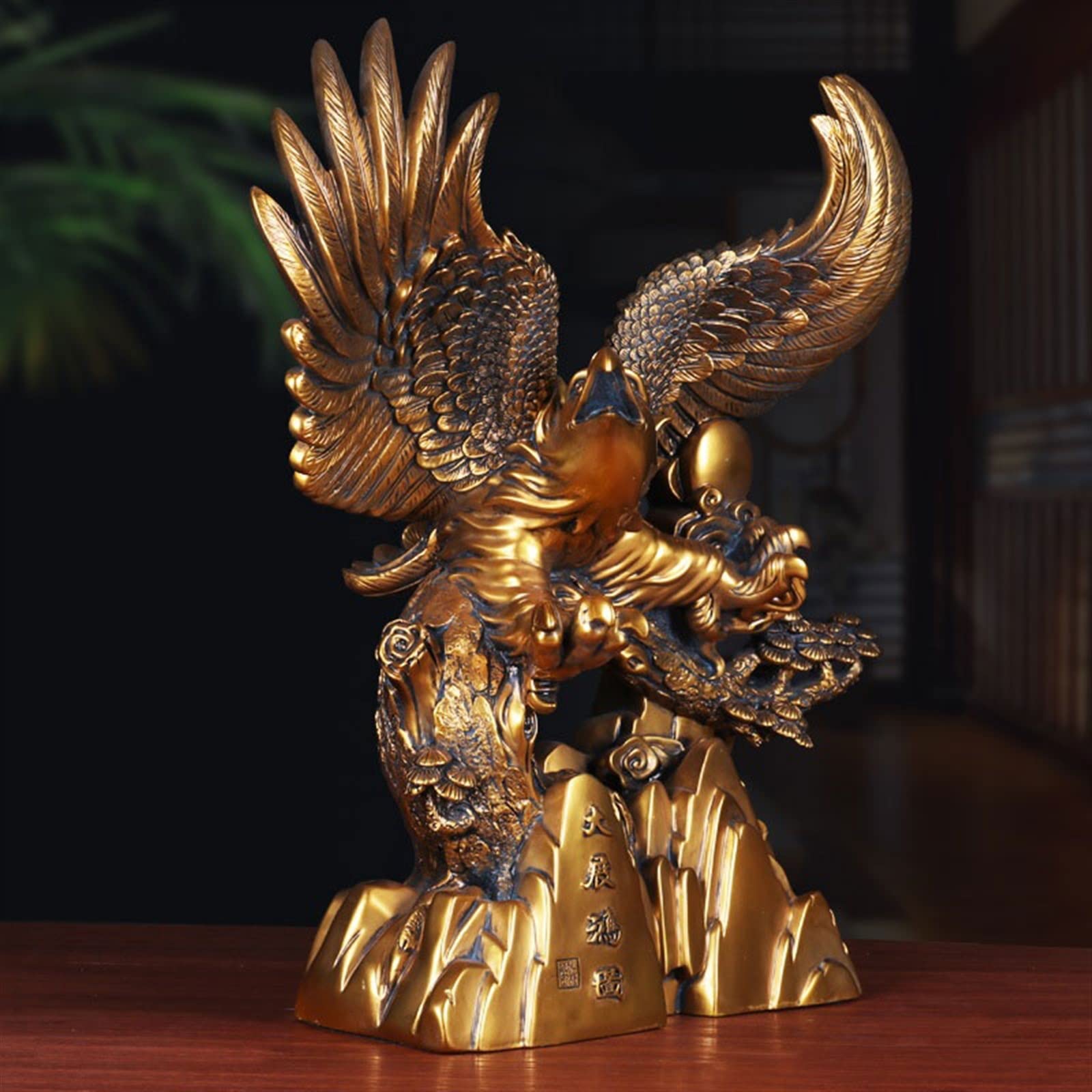 Statue di Buddha Aquila Scultura Studio Ufficio Reception Decorazione Regali di Fascia Alta Ornamenti Artigianali in Resina Decorazione Feng Shui