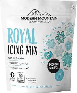 Royal Icing Mix (2.75LB) Premium Royal Icing for Sugar Cookies, Easy to ...