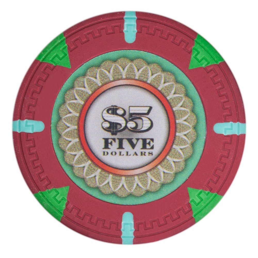 Claysmith Gaming The Mint Poker Chip Heavyweight 13.5-gram Clay Composite – Pack of 50