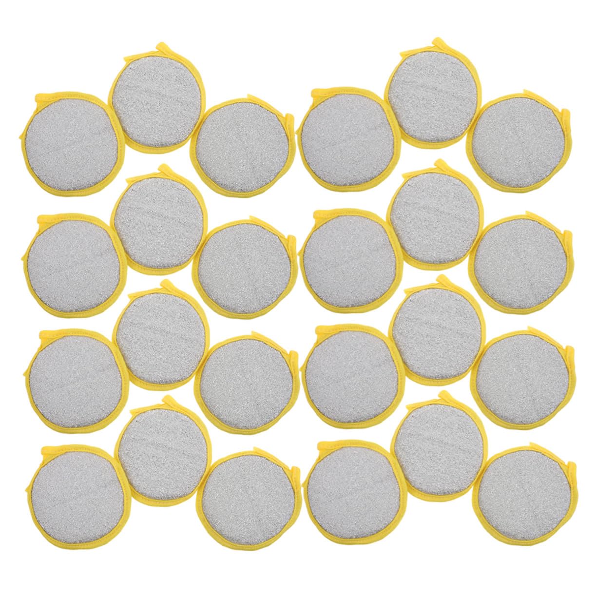 50 Piezas Esponjas de Cocina Reutilizables para Platos Doble Cara para Limpieza de Ollas y Sartenes Esponja No Rayante para Uso Doméstico