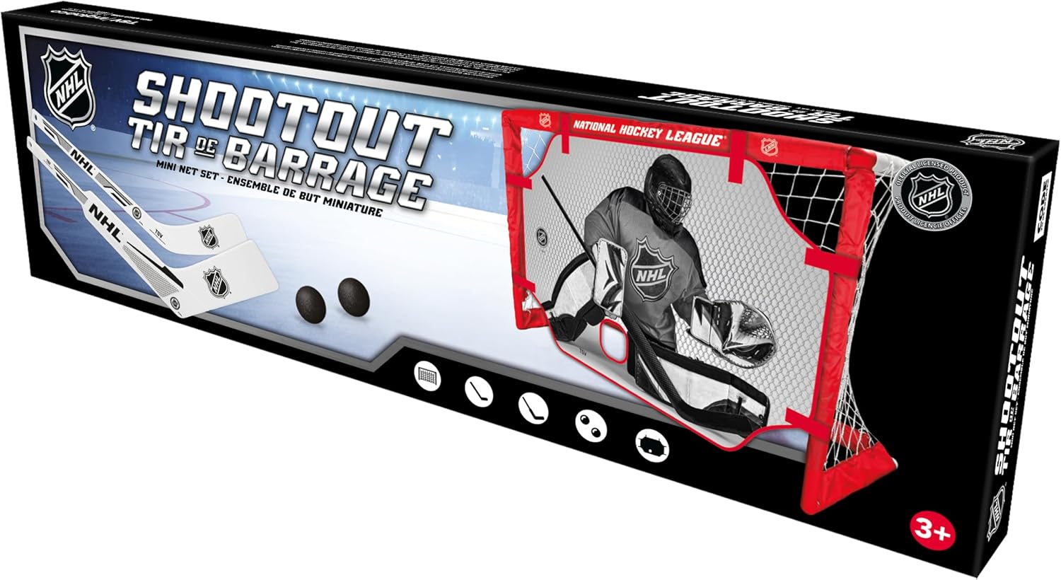 NHL Shootout Mini Hockey Goal Set