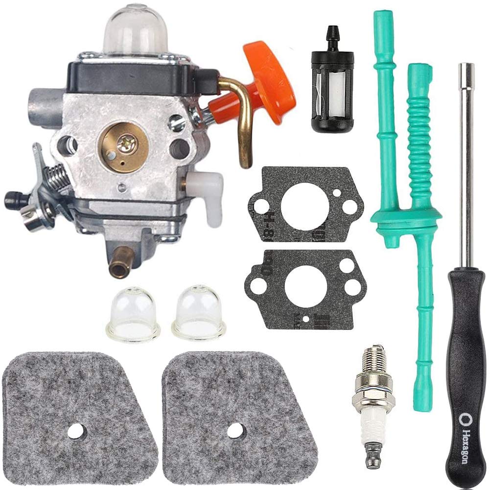 Guarnizione Carburatore Filtro Aria Scintilla Hex Socket Kit Ricambio per Stihl FS110R FS130R FS100 KM130R FS130 FS90 KM90R KM90 FS100RX FS110 KM110R HT100 HT101