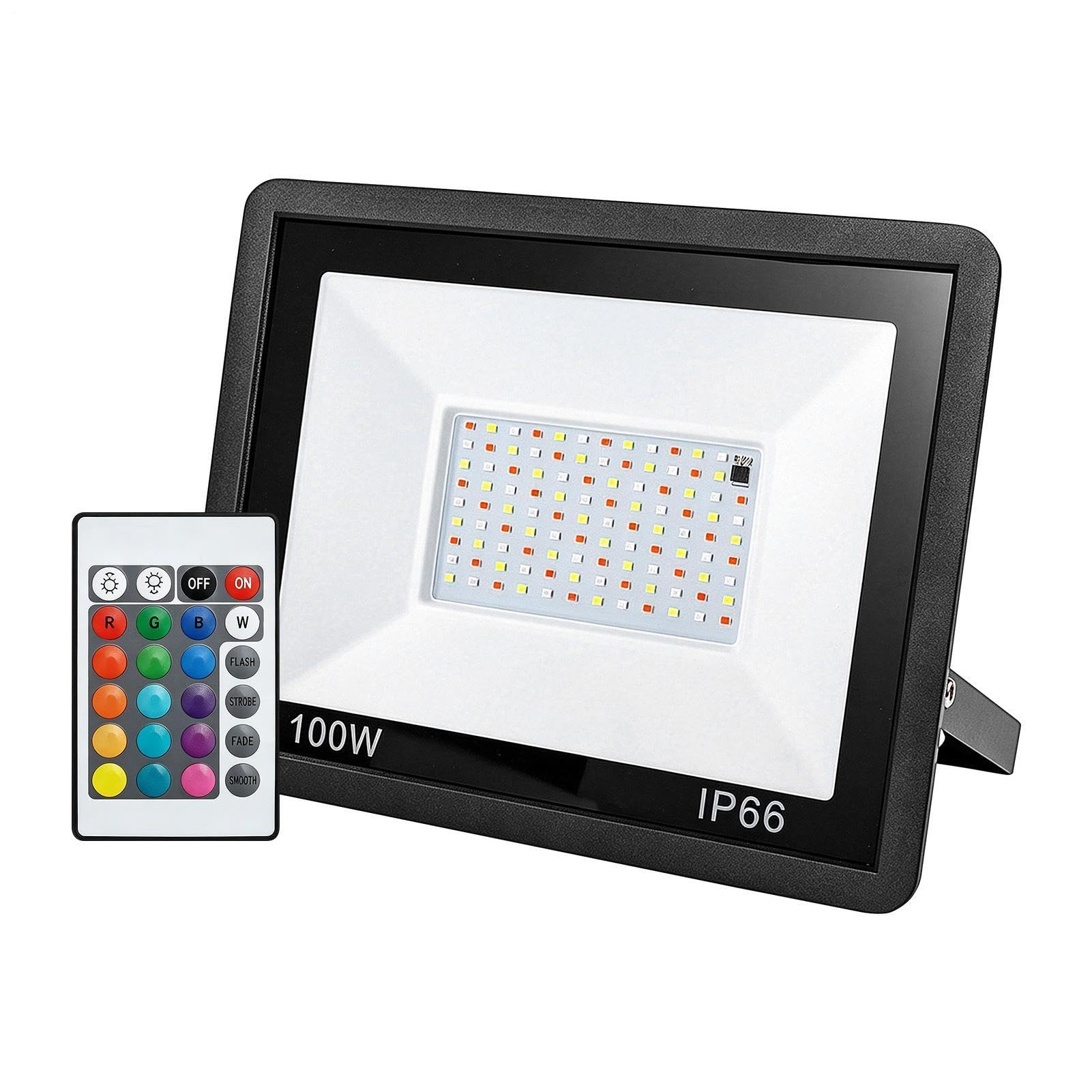 Naświetlacz LED Zewnętrzny Oprawa Tarasowa RGB z Funkcją Zmiany Kolorów i