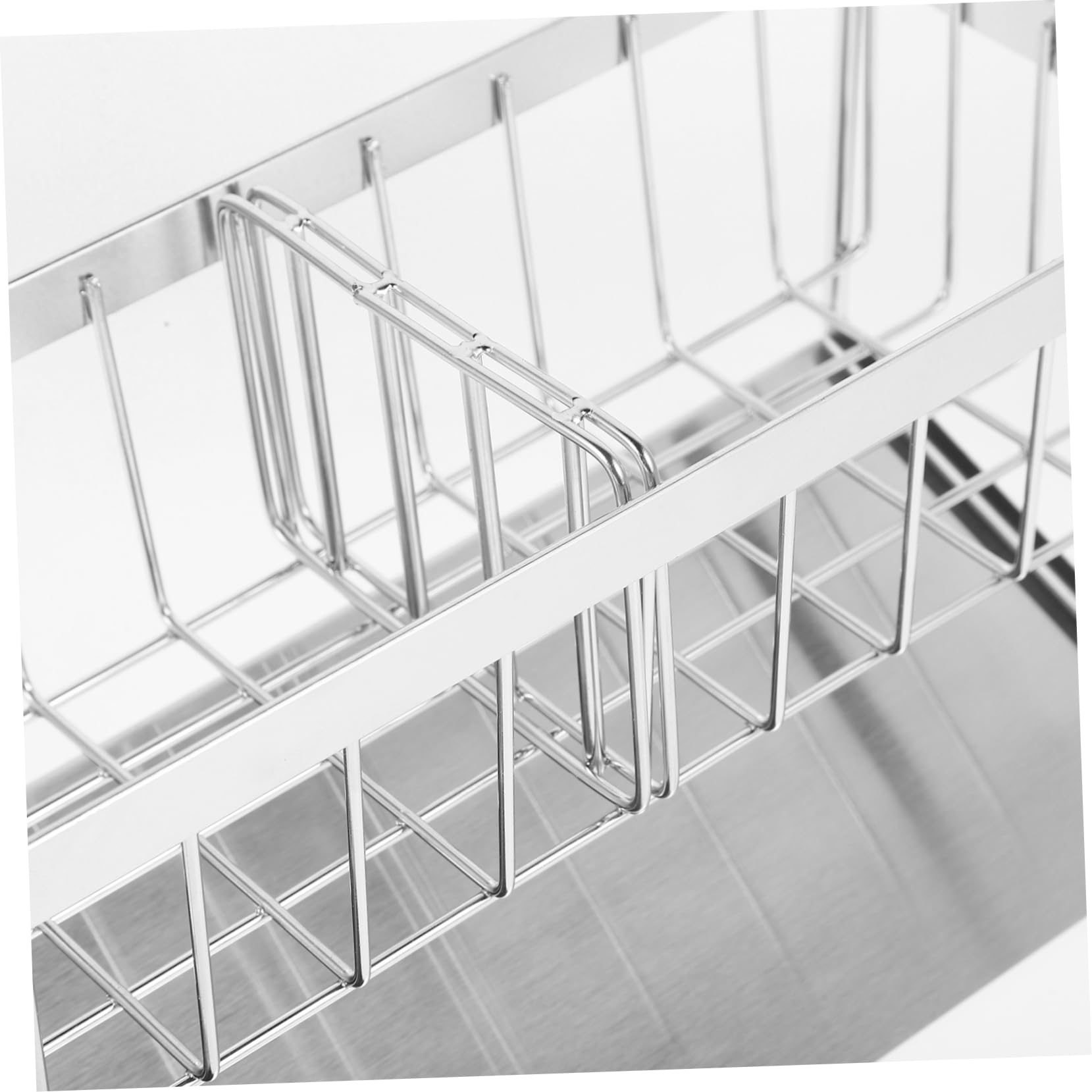 Organizer per Lavello Cucina Inossidabile Portaspugna e Porta Asciugamani con Vassoio Gocciolante Accessorio Multifunzionale per Cucina e Bagno Facile da Installare e Resistente