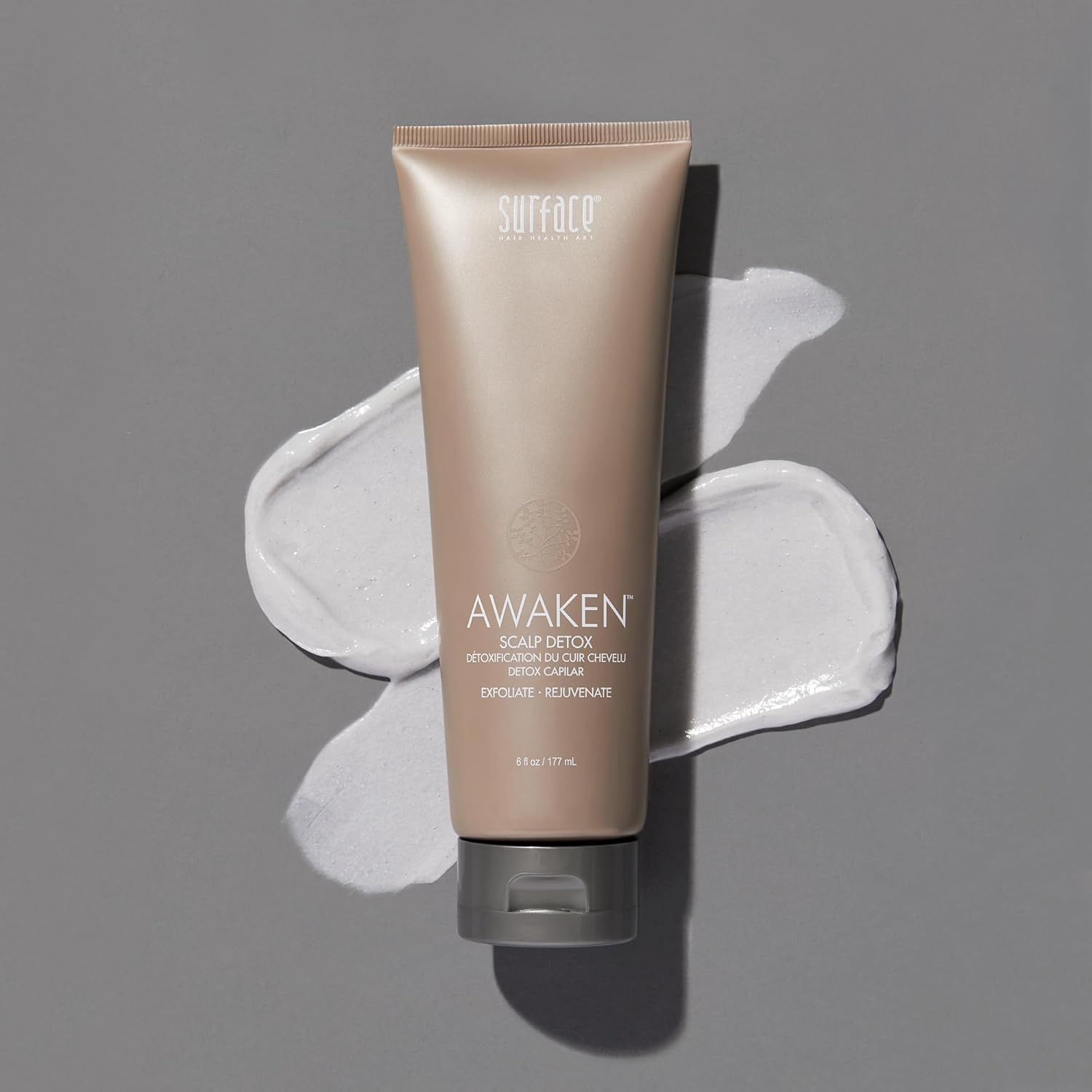 Surface Hair – Awaken Therapeutic Scalp Detox – Natural Ingredients for Thinning Hair and a Healthy Scalp – 6 floz