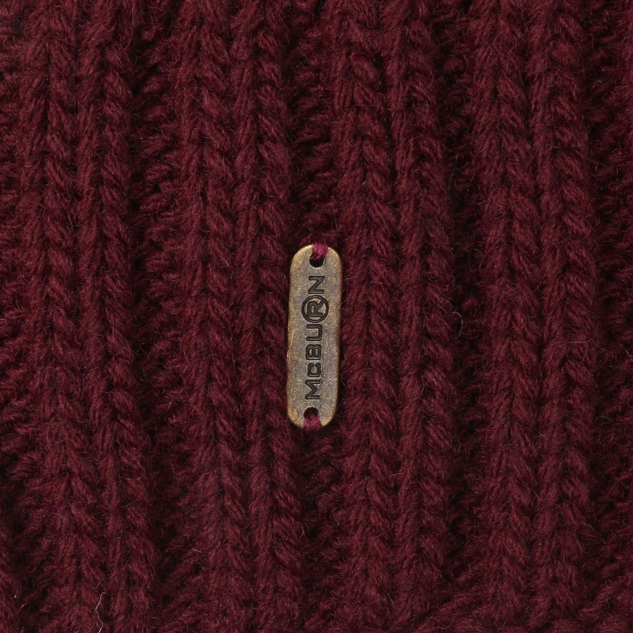 Bonnet a Pompon Giant Femme - Made in Italy pour l'hiver Bonnets en Tricot avec Revers, Doublure, Doublure Hiver Automne-Hiver