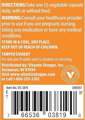 Miniatura 3 de The Vitamin Shoppe Ultimate 10+ Probióticos, 20 mil millones de UFC para la salud digestiva, apoyo inmunológico y salud respiratoria (60 cápsulas