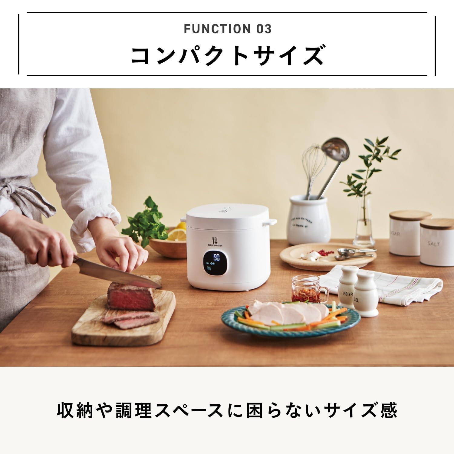 アピックス サラダチキンメーカー スローマイスター 低温調理器