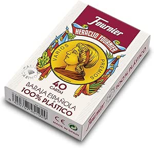 Fournier Baraja Española nº 2100 100% plástico 40 Cartas (1044655)