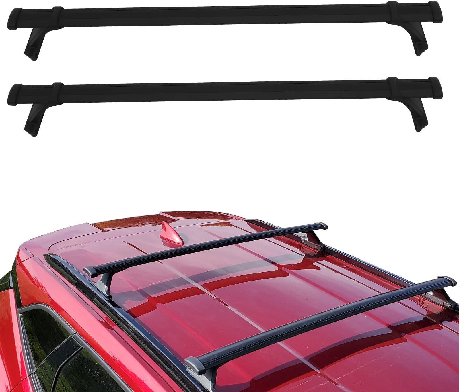 Aintier Roof Rack Side Rails Cross Bars for For Chevrolet Blazer 2019-2021 Crossbar Roof Cargo Rack Luggage-Fits Side Rails Models ONLY