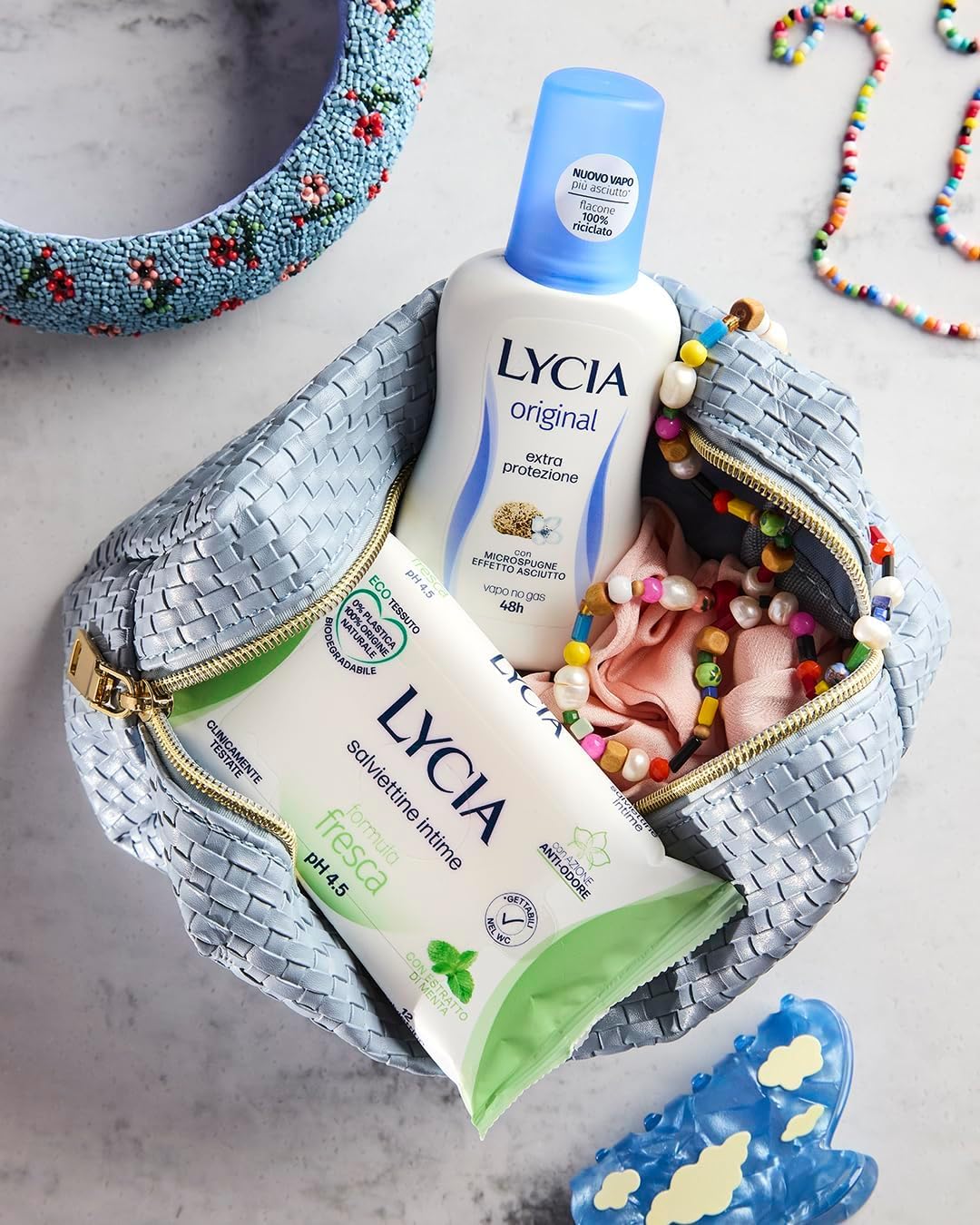 Set 12 LYCIA Deodorante Spray 75 Original-Neutro 53031 Cura E Igiene Del Corpo