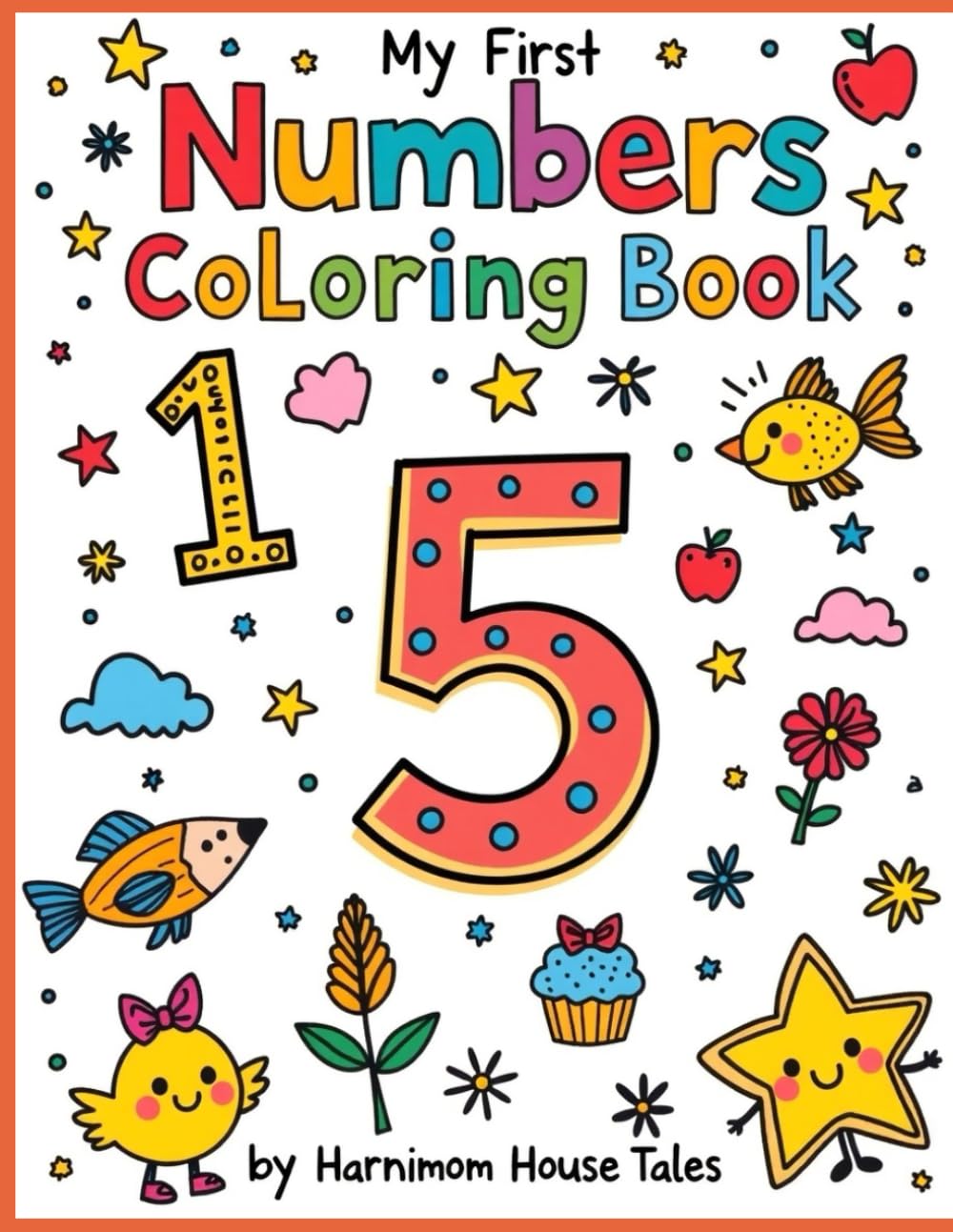 My First Numbers Coloring Book (MY FIRST LEARNING COLORING SERIES (Ages 2–5))