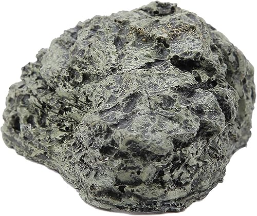 Miniatura 9 de Cueva para ocultar peces, acuario, casa de tortuga para reptiles, rana tortuga reptil, refugio de cueva de piedra para pecera, decoración de