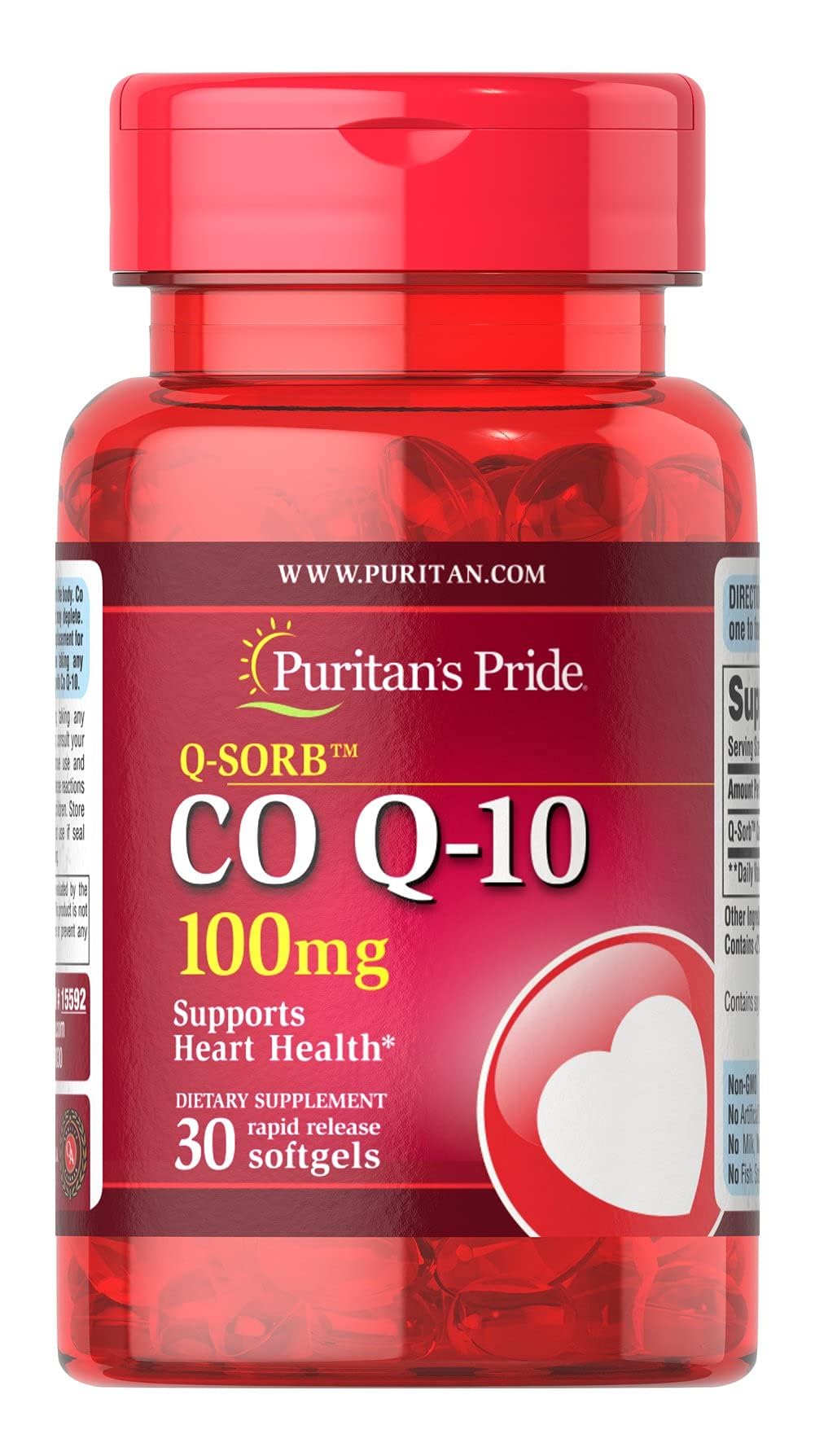 Q-SORB™ Co Q-10 100 mg 30 Softgels