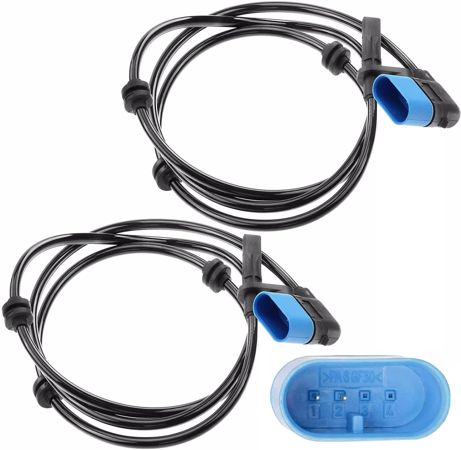 2Pcs ABS Speed Sensor Rear Left&Right for Mercedes-Benz CLA200 CLA220 CLA250 GLA200 GLA250 CLA45 AMG W176 2465400417