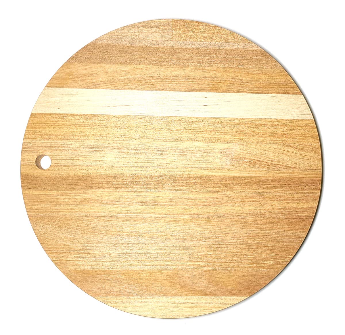 Cantini Wooden Round Cutting Board, 20 cm, Non-Slip for Salami, Grey - Image 3