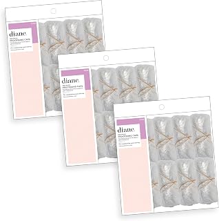 Diane Disposable Clear Processing Hair Caps, For Salons, DIY, Conditioning, Dyeing, Hair Treatments (Pack of 300)