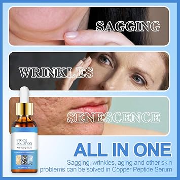 3Pcs Stock Solution Facial Serum, Face Serum Collagen Serum for Face, Anti-Aging Serumto Reduce Wrinkles & Fine Lines, Boost Skin Elasticity, Hydrate & Plump for All Skin Types