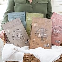 Vista 6 de Grab Green Stoneworks - Cápsulas de detergente para ropa, 100 unidades, aroma de rama de abedul, a base de plantas y minerales, limpia