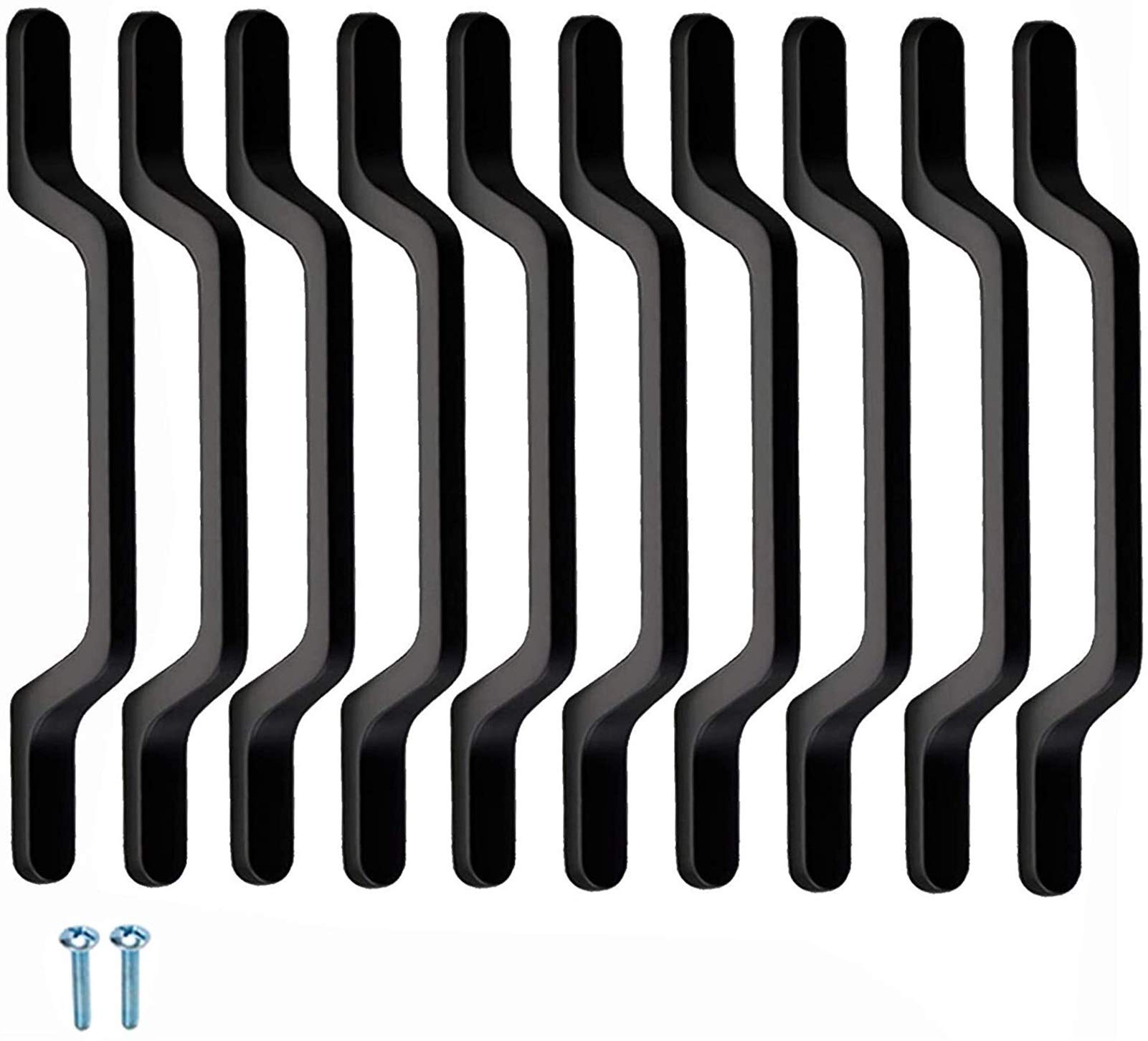 Manijas de gabinete XMING de 128mm para armarios de cocina en un pack de 10 piezas