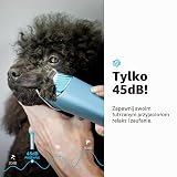 FuzzyFix Maszynka do strzyżenia psów z ostrzem 5w1 i metalowymi grzebieniami