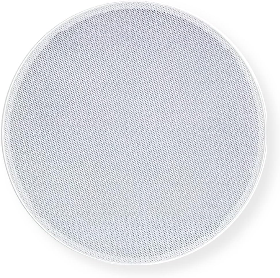 CSK-66H Framless 6.5" Ceiling Speaker, White; 100V Power Taps 6-3W; ABS Enclosure and Metal Grille; in-Ceiling Quick Installation by Spring Clip; 100-15KHz Frequency Response