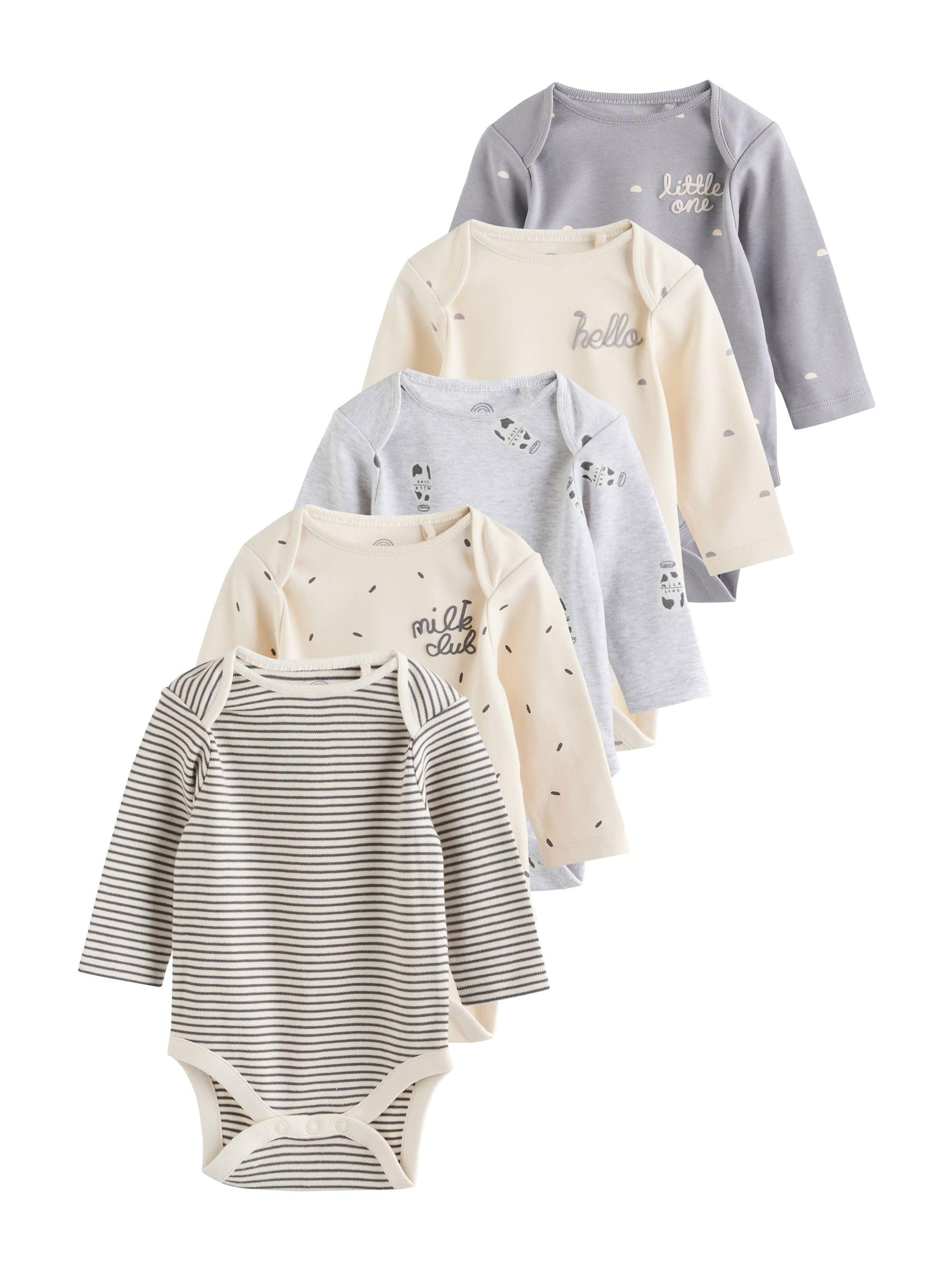 NEXT Bébé Body à manches longues bébé, lot de 5
