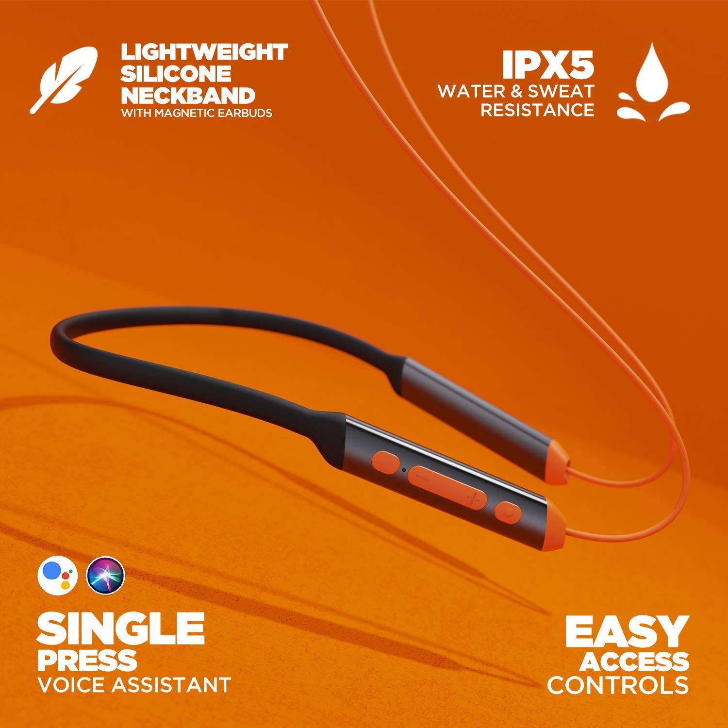 boAt Rockerz 265v2(Orange) : Amazon.in 