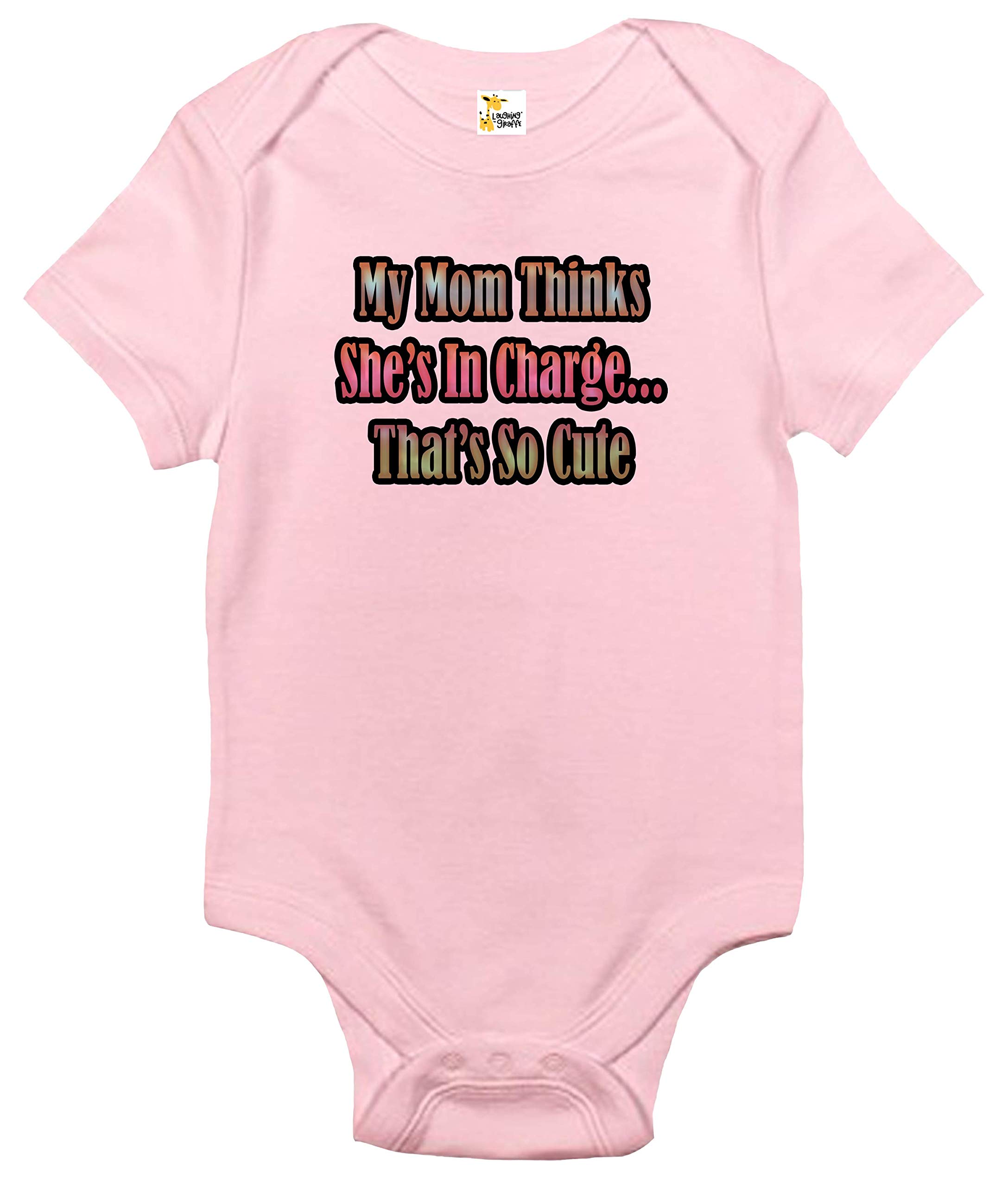 Baby Bodysuit - My Mom Thinks She's in Charge That's So Cute Baby Clothes