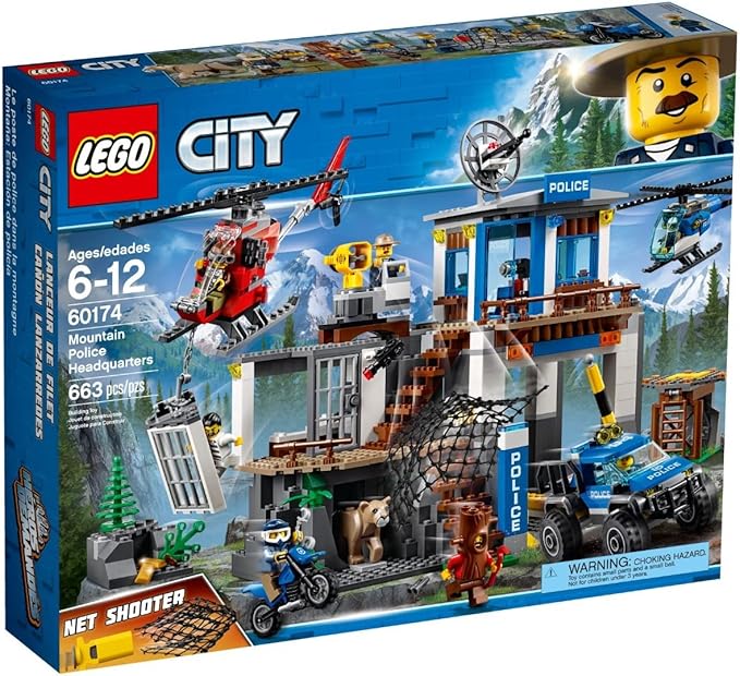 Lego - Poste De Police De Montagne, 60174 : Amazon.fr: Jeux et Jouets