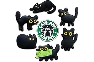 Cute Cats Charms Accessories for Clog Shoe Decoration