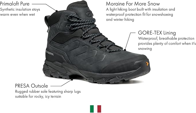SCARPA Men's Moraine Polar GTX Hiking Shoe