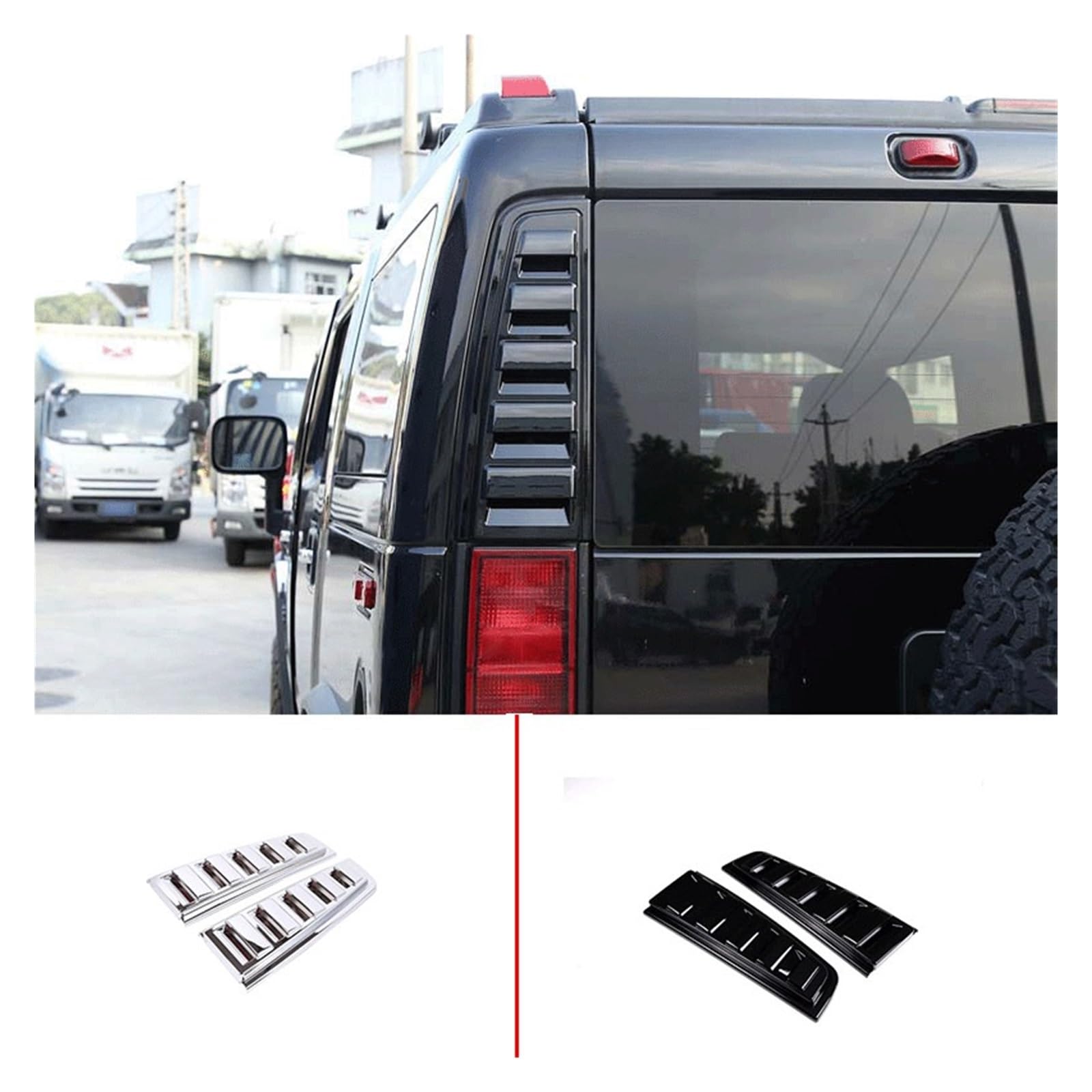 Amazon.co.jp: 2003-2009 用ハマー H2 ABS ブラックカースタイリング車 