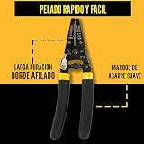 InstallerParts Kit d'outils d'installation réseau 15 pièces – Comprend un testeur de données LAN, une pince à sertir RJ11/45, un poinçon 66 110, une pince à dénuder de calibre 20-30, un couteau - 4