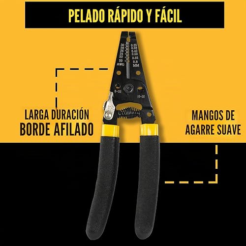 InstallerParts Kit d'outils d'installation réseau 15 pièces – Comprend un testeur de données LAN, une pince à sertir RJ11/45, un poinçon 66 110, une pince à dénuder de calibre 20-30, un couteau - 4