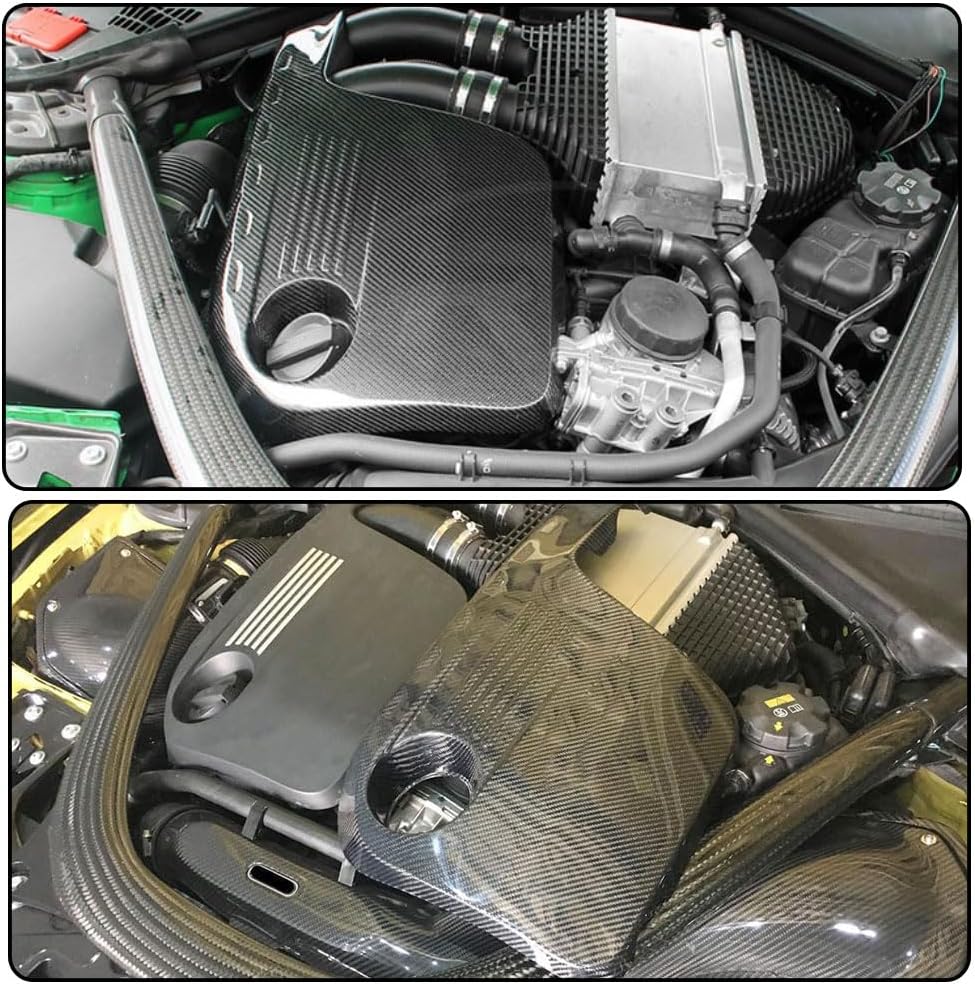 MCARCAR KIT Engine Cover for BMW F80 M3 Sedan F82 M4 Coupe F83 M4 Convertible 2014-2019 Factory Outlet Carbon Fiber CF Car Auto Hood Bonnet Protector Cap